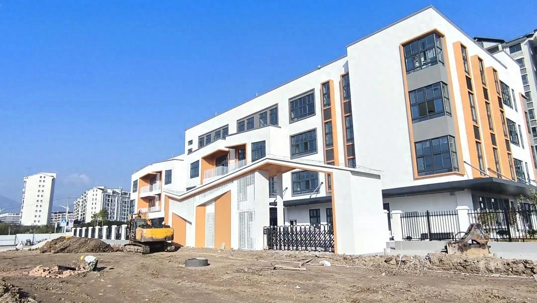 連城縣托育綜合服務中心即將竣工！提供150個托育學位→